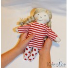 Textilná bábika Tinka