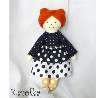Textilná bábika - Alinka n.2