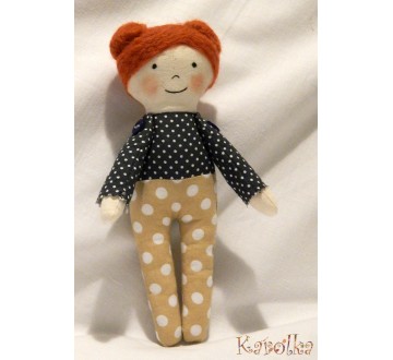 Textilná bábika Alinka