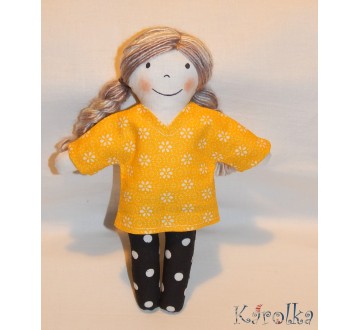 Textilná bábika Kamilka