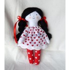 Textilná bábika Anička