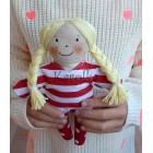 Textilná bábika Katarínka